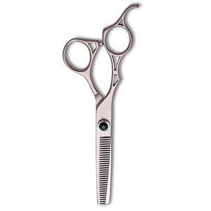 Tijeras de adelgazamiento del cabello al por mayor Tijeras de corte de cabello Hoja recta y afilada Tijeras de adelgazamiento para salón de belleza con tornillo elegante - Product Image 5