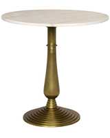 Table d'appoint extérieure en métal de style antique et contemporain avec plateau en verre trempé, table basse de bar en velours pliable pour usage hôtelier