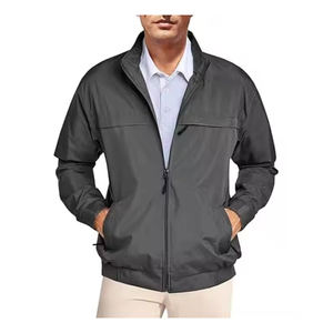 Chaqueta cortavientos para hombre 2025 con logotipo personalizado, prendas de vestir exteriores impermeables y transpirables para personal de la empresa, equipos deportivos o ropa de Club - Product Image 1