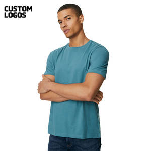 Camisetas Personalizables con Logotipo de Alta Calidad, 100% Algodón, Camisetas Estampadas de Manga Corta para Hombre - Product Image 2