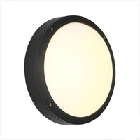 Plafonnier LED rond, IK10 IP65, luminaire de plafond extérieur, 30W, 100lm/w, homologation CE RoHS