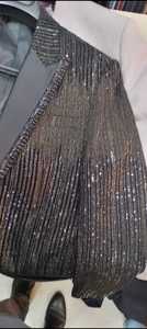 Matière première textile de qualité exportée Tissu de velours brodé pour la fabrication de robes pour hommes disponible en vrac - Product Image 4