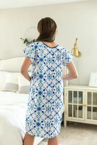 Uniformes de Hospital de Alta Calidad para Pacientes, Unisex, Estampados, Tejidos, 100% Poliéster, Venta al Por Mayor - Product Image 5