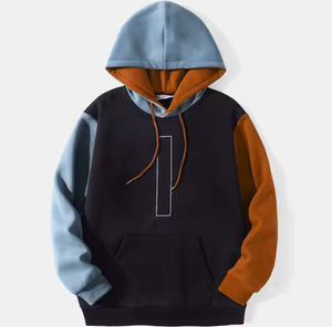 Sudadera con capucha de moda de algodón 100% más vendida, transpirable, elegante para el invierno con técnicas teñidas lisas de impresión Digital - Product Image 1