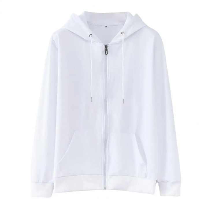 2024 Men's Hooded Sweater Leisure Sports Pullover Retro Harajuku Long Sleeve Zipper Multi-pocket Casual Loose Coat Street Wear
