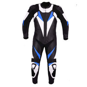 Combinaison de course en cuir pour moto d'hiver, unisexe, imperméable, coupe-vent, imprimée, sur mesure, OEM, respirante, grande taille, nouvelle - Product Image 1