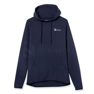 Sweats à capuche de fitness pour hommes sur mesure du fabricant d'usine direct Sweats d'hiver grande taille à la mode avec col à capuche - Product Image 1