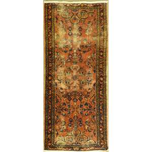 Tapis persan unique de type Teharan, noué à la main en laine et coton Abcr03227 - Product Image 1