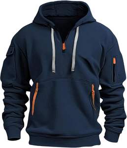 Men Winter Adjustable Hoodie 2025 Custom Logo Oversized Breathable Pocket <b>Hoodies</b> For Men Casual Wear Oversized Hoodie <b>Comfy</b> - Product Image 5