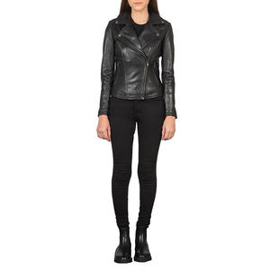 Custom Logo Women leather Jacket Breathable Anti-Wrinkle Waterproof Eco-Friendly Premium Quality Lightweight women jacket - Product Image 6