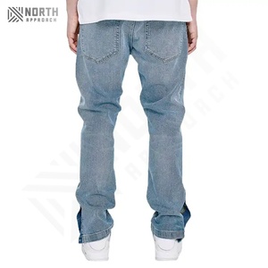 OEM กางเกงยีนส์สลิมฟิตสำหรับผู้ชายกางเกงยีนส์ผ้ายีนส์ยืดเพื่อความสบายสูงสุดและสไตล์ลำลองของผู้ชาย - Product Image 3