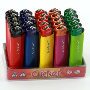 ไฟแช็คแบบใช้แล้วทิ้ง Clicket Original แพ็ค 50 ชิ้น สีเขียว แดง เหลือง น้ำเงิน พลาสติก บิวเทน กันลม พกพาสะดวก ใช้กับบุหรี่ ใช้กลางแจ้ง - Product Image 3