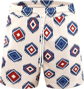 Shorts de sport en maille pour hommes, service OEM, impression personnalisée du logo, respirant, séchage rapide, haute qualité, 100% polyester, mi-longueur - Product Image 5