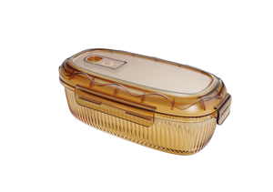 Airtight Glass Food <b>Storage</b> Container Set Lid Leakproof, Glass Lunch Box Meal Prep Container BPA Free <b>Kitchen</b> <b>Storage</b> - Product Image 1