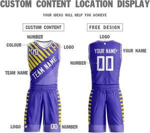 Uniforme de baloncesto de poliéster de la mejor calidad Uniforme de baloncesto de nuevo diseño personalizado de alta calidad deportivo para hombres Servicio OEM - Product Image 4