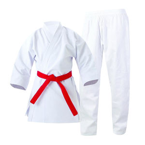 2024 logotipo personalizado al por mayor Material de alta calidad Judo Karate traje uniforme de artes marciales - Product Image 1