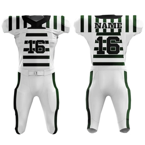 Uniformes de fútbol americano personalizados de alta calidad para entrenamiento juvenil diseño transpirable - Product Image 6