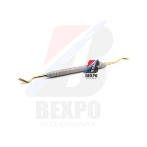 21 # Miller Gold Titanium Dental Bone File Instrumentos quirúrgicos manuales para limpiar y rellenar los dientes - Product Image 2