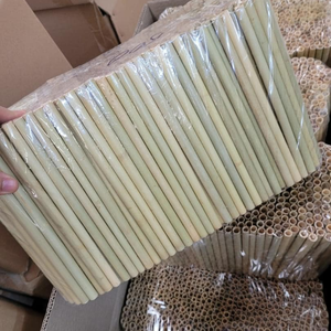 Best Seller 2025 for Drinking Grass <b>Straws</b> Eco-Friendly and Disposable Vietnam Made of 100% Material Grass in Vietnam - Product Image 1
