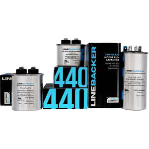 Condensador de Arranque Doble Redondo para HVAC LCD40+5X440R, 40+5 MFD, 440 Voltios - Product Image 1