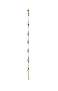 Bracelet en acier inoxydable plaqué imitation perle et zircon DAFNI BIG PAZAR - Cadeau tendance d'Istanbul - Product Image 2