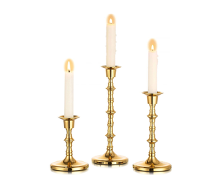 Bougeoir moderne de luxe en laiton doré et métal ensemble de lanternes fabricant en gros fournisseur pour salon décoratif - Product Image 5