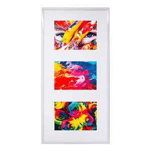 White <b>Plastic</b> Photo <b>Frame</b> 26.2 X 51.5 cm <b>Picture</b> <b>Frame</b> - Product Image 2
