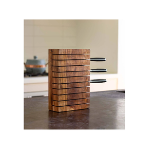 Accesorios Estante para cuchillos de madera Portaherramientas Portacuchillos hecho a mano Cuchillo para color de madera natural muestra gratis - Product Image 2