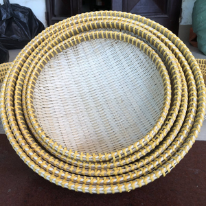 Plateau polyvalent en rotin et bambou pour la maison, le spa et les centres de villégiature - Product Image 1