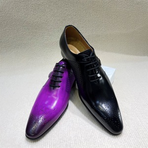Men Leather Formal Shoes With Arch Support Comfortable Business Dress Footwear Anti-fatigue For <b>Long</b> Office Working Shoes - Product Image 5