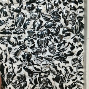 Cabochon de turquoise de buffle blanc naturel de qualité AAA pierre précieuse en vrac pour la fabrication de bijoux pierre de taille de forme mixte - Product Image 1