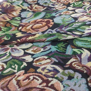 Tejido de algodón polivinílico Jacquard moderno tejido de urdimbre transpirable diseño Floral tejido de tapicería teñido con hilo para Bolsos De Mujer - Product Image 3