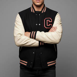Veste de Baseball en Coton 100% Fabriquée en Laine Meilleur Prix Veste de Baseball Nouvelle Arrivée Veste d'Hiver - Product Image 2