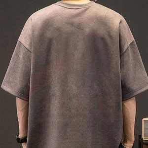 Offre Spéciale nouveauté hommes goutte épaule chemises Style Unique respirant 100% coton goutte épaule chemises - Product Image 3