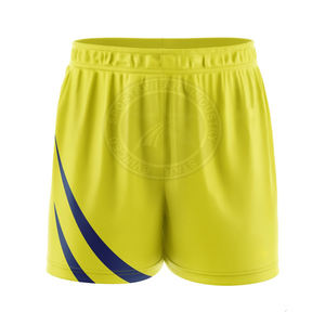 Shorts d'entraînement de football d'été unisexe personnalisables, légers, 100% polyester, élasthanne, taille élastique avec cordon de serrage, nom automatisé - Product Image 6