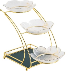 ล่าสุด 2024 Golden BirdกรงรูปลวดโลหะCupcakeผู้ถืองานแต่งงานวันครบรอบเค้กผู้ถือวันเกิดเค้กขาตั้ง - Product Image 6