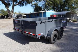 Hot Selling 2026 6 x 12 FT Heavy Duty Lowrider Hydraulic Dump Trailer 9,990 GVWR Utility Trailer for Gravel, Debris & Equipment - Product Image 5