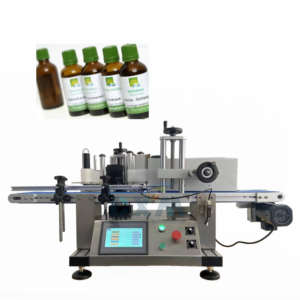 เครื่องติดฉลากขวดกลมแบบตั้งโต๊ะ CX-DTJ01พร้อมระบบควบคุมเซอร์โวตำแหน่งความแม่นยำสูงและดีไซน์แบบ GMP - Product Image 1