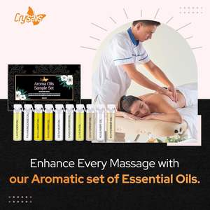 Crysalis 3ml Lavande Encens Bergamote Mandarin Géranium Bois de Santal Usage Domestique Huiles de Massage Lot de 10 Rafraîchisseurs d'Air - Product Image 6