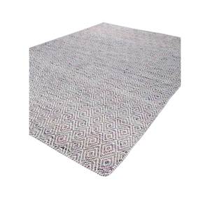 พรมจาไพร US-Abrash ลายเรขาคณิต สีแดงและสีส้ม ทอแบบเรียบ ทำจากขนสัตว์และใยวิสโคส รุ่น ADWV-13047 สำหรับใช้ในบ้าน - Product Image 2