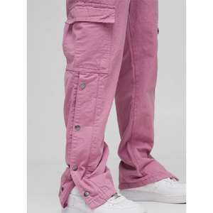 OEM Best-Selling Women's Casual Style Breathable <b>Plus</b> <b>Size</b> Cargo Pants Custom Logo High Quality Streetwear Baggy Waist - Product Image 6