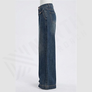 Pantalones Vaqueros de Mezclilla para Hombre 2025, Pantalones Ajustados, Vaqueros Ajustados para Hombre, Venta al por Mayor de Fábrica, Transpirables, Rectos, Servicio OEM - Product Image 3