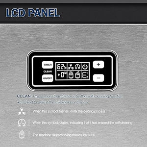 ตู้จำหน่ายเครื่องดื่มสองถังเครื่องทำน้ำปั่นแช่แข็งเครื่องทำโคลนอัตโนมัติสำหรับการค้า - Product Image 6