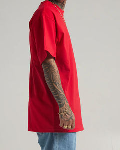 Camiseta personalizada boxy fit, ropa de calle de gran tamaño personalizada, proveedor OEM unisex de algodón para producción a granel de ropa - Product Image 3