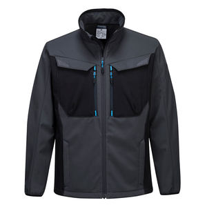 Bulk Order Softshell <b>Jacket</b> <b>Men's</b> Customization Stand Collar Windproof Water Resistant Casual Outdoor Apparel Softshell <b>Jackets</b> - Product Image 4