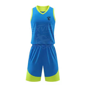 Vêtements de sport d'extérieur personnalisés de haute qualité, en polyester 100%, meilleur design, uniforme de basket-ball - Product Image 2