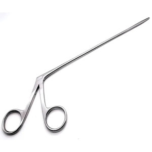 คีมปากจระเข้หูขนาดเล็ก3นิ้วคีมปากจระเข้แบบโค้งเครื่องมือคอหอยแบบแมนนวล - Product Image 5