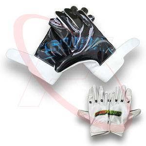 Gant de frappe de baseball imprimé dans le dos par sublimation Gants de sport en cuir synthétique Guantes de bateo de beisbol Gants de sport - Product Image 1