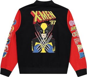 Designs personnalisés X Man Varsity Letterman Vestes Broderie, patchs en chenille, Logos d'école et d'équipe Super Heros varsity jacket - Product Image 2