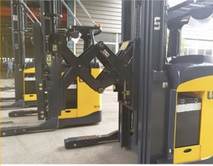 Carretillas elevadoras de alcance eléctrico apilable de alto alcance a la venta - Product Image 3